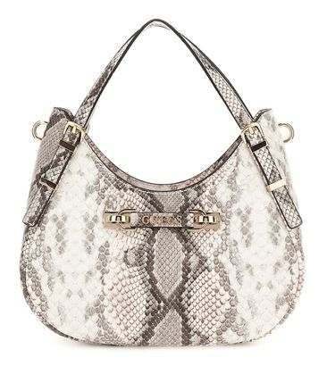 GUESS Lefia Satchel Bag S Natural