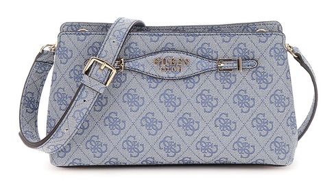 GUESS Katya Crossbody Top Zip Slate Logo