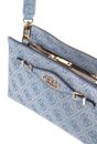GUESS Katya Crossbody Top Zip Slate Logo GUESS Katya Crossbody Top Zip Slate Logo