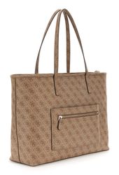 GUESS shopper bag Power Play II Large Tech Tote Latte Logo