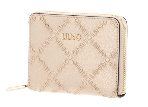 LIU JO Caliwen Zip Around Wallet M Light Gold
