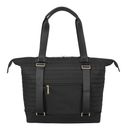 travelite Barbara Stepp 2 in 1 Shopper Black travelite Barbara Stepp 2 in 1 Shopper Black