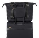 travelite Barbara Stepp 2 in 1 Shopper Black travelite Barbara Stepp 2 in 1 Shopper Black