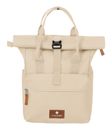 travelite Basic Short Handle Rollup Backpack Cream White travelite Basic Short Handle Rollup Backpack Cream White
