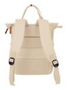 travelite Basic Short Handle Rollup Backpack Cream White travelite Basic Short Handle Rollup Backpack Cream White