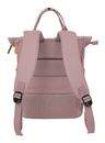 travelite Basic Short Handle Rollup Backpack Smoky Rose travelite Basic Short Handle Rollup Backpack Smoky Rose