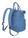 travelite Basic Short Handle Rollup Backpack Denim
