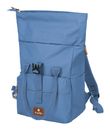 travelite Basic Short Handle Rollup Backpack Denim
