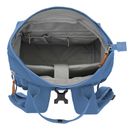 travelite Basic Short Handle Rollup Backpack Denim