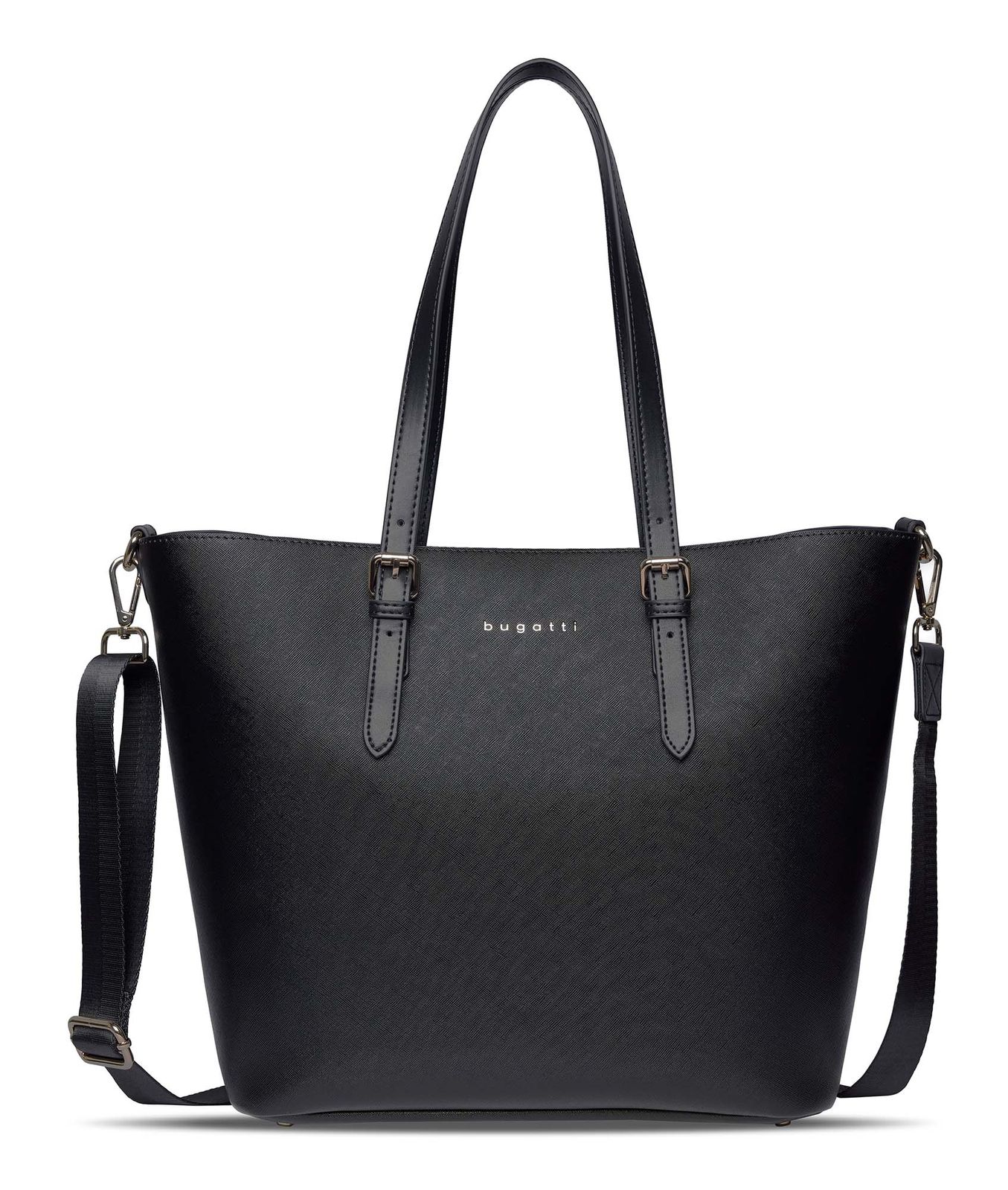 bugatti Ella Shopper L Black Saffiano bugatti Ella Shopper L Black Saffiano