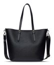 bugatti Ella Shopper L Black Saffiano
