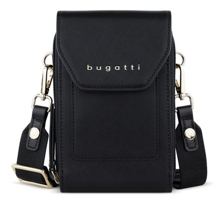 bugatti Ella Crossover Bag Black Saffiano