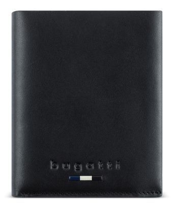bugatti Romeo Upright Wallet Black