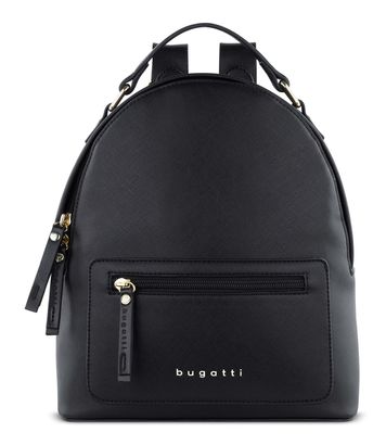 bugatti Ella Backpack S Black Saffiano