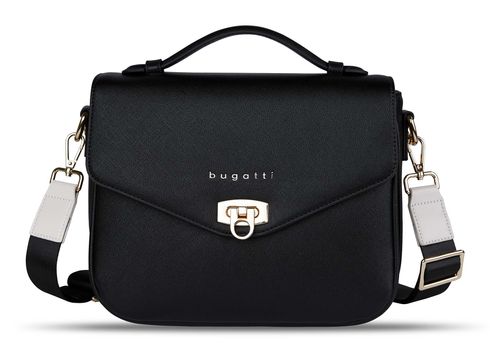 bugatti Ella Classic Bag Black Saffiano