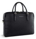 bugatti Ella Business Bag Black Saffiano