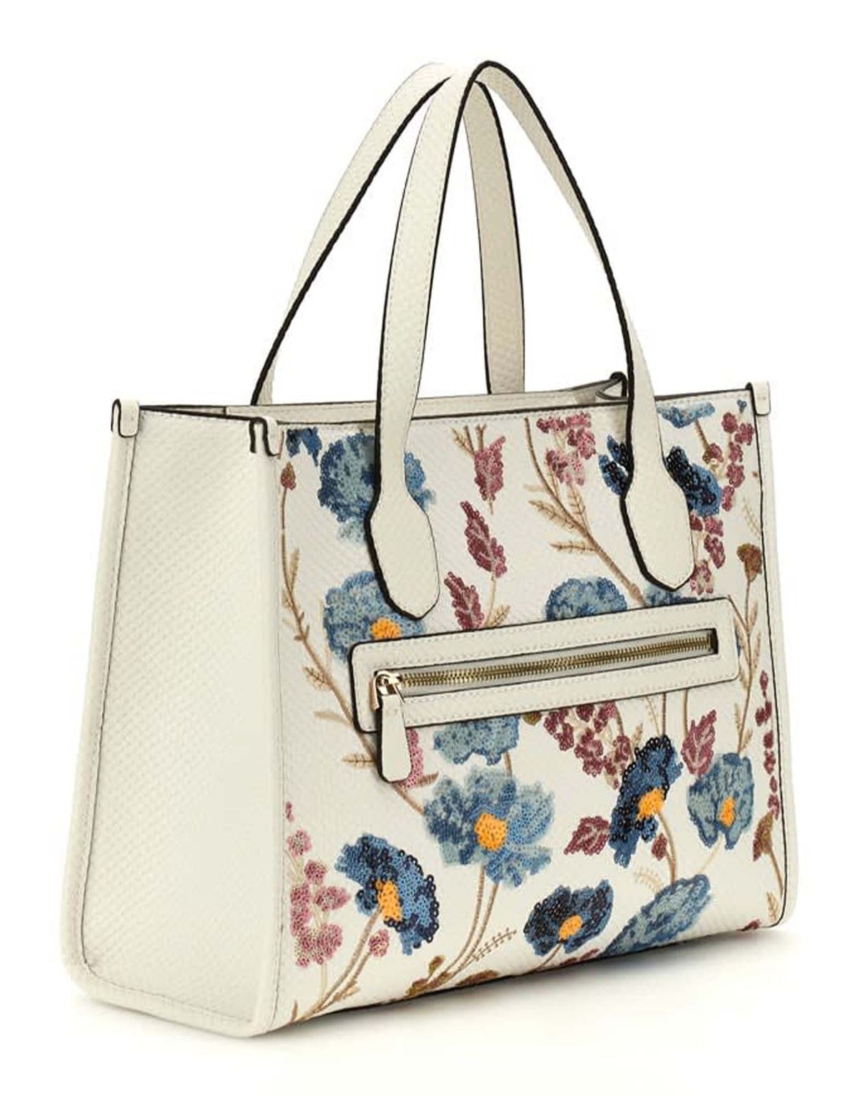 GUESS Zaria Two Compartment Tote Bag Floral Multi GUESS Zaria Two Compartment Tote Bag Floral Multi