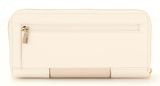 GUESS Laurel II Large Zip Around Wallet L Cream White / Taupe GUESS Laurel II Large Zip Around Wallet L Cream White / Taupe
