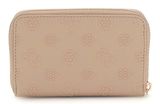 GUESS Phoebe SLG Medium Zip Around Wallet M Simply Taupe Logo GUESS Phoebe SLG Medium Zip Around Wallet M Simply Taupe Logo