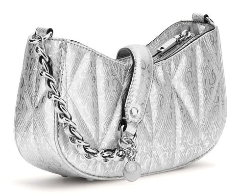 GUESS Aldina Top Zip Shoulder Bag Silver | Buy bags, purses 