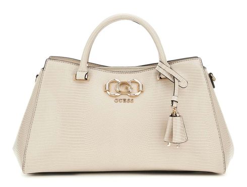 GUESS Salinge Luxury Satchel Taupe