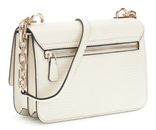 GUESS Salinge Flap Crossbody Bag Cream White GUESS Salinge Flap Crossbody Bag Cream White
