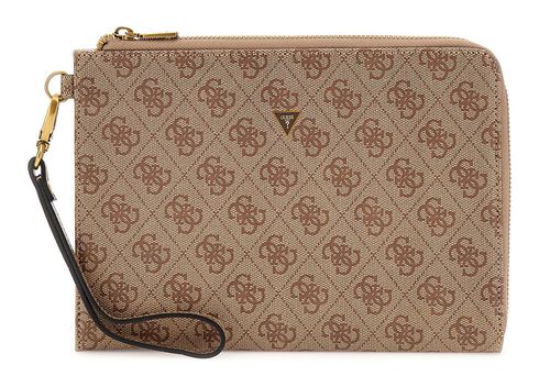 GUESS Milano Clutch M Beige / Brown