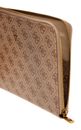 GUESS Milano Clutch M Beige / Brown GUESS Milano Clutch M Beige / Brown