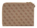GUESS Milano Clutch M Beige / Brown GUESS Milano Clutch M Beige / Brown