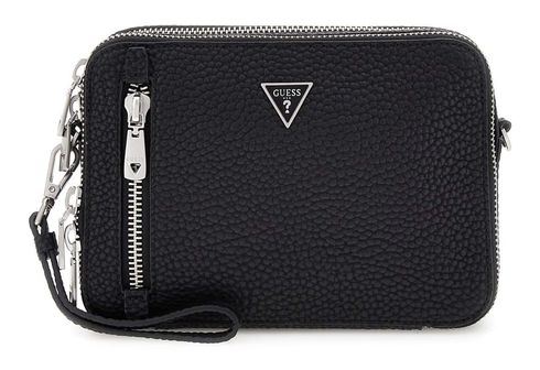 GUESS Torino Double Zipper Camera Bag Black