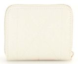 GUESS Aldina SLG Small Zip Around Wallet Cream White GUESS Aldina SLG Small Zip Around Wallet Cream White