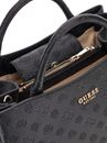 GUESS Phoebe Large Girlfriend Satchel Black Logo GUESS Phoebe Large Girlfriend Satchel Black Logo