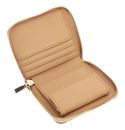 GUESS Katya SLG Small Zip Around Wallet Rose Water Logo
