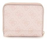 GUESS Katya SLG Small Zip Around Wallet Rose Water Logo