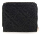 GUESS Adelasia SLG Small Zip Around Wallet Black GUESS Adelasia SLG Small Zip Around Wallet Black