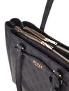 GUESS Katya Multi Comp Tote Coal Logo