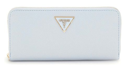 GUESS Laurel II Large Zip Around Wallet L Misty Blue