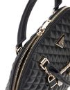 GUESS Everlee Dome Satchel Bag Black