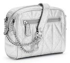 GUESS Aldina Camera Crossbody Bag Silver