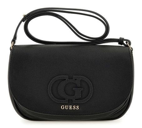 GUESS Calebra Convertible Xbody Flap Bag Black