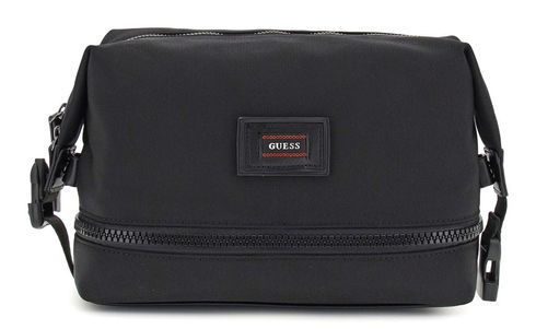 GUESS Arezzo Beauty Case With Double Zip Black