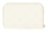 GUESS Phoebe SLG Medium Zip Around Wallet M Cream White Logo