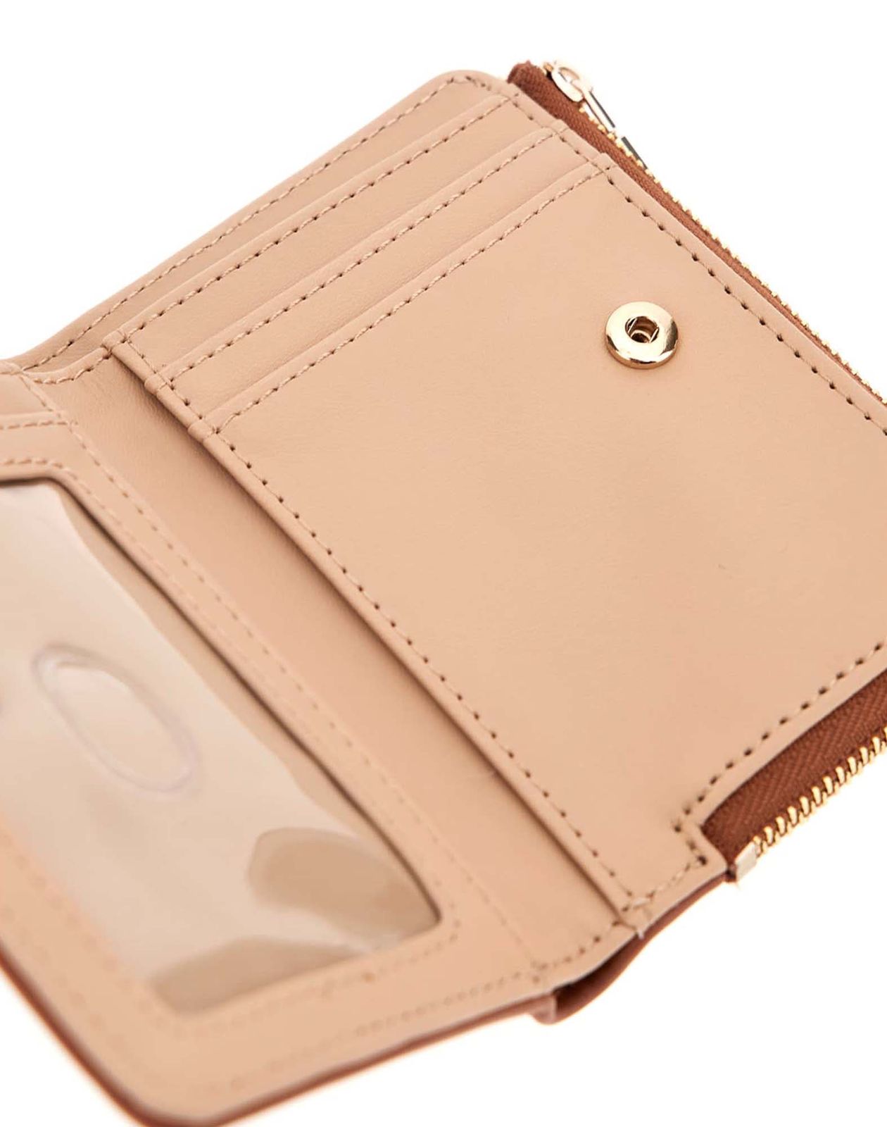 GUESS Talent SLG Zip Around Card Case Caramel GUESS Talent SLG Zip Around Card Case Caramel