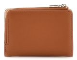 GUESS Talent SLG Zip Around Card Case Caramel