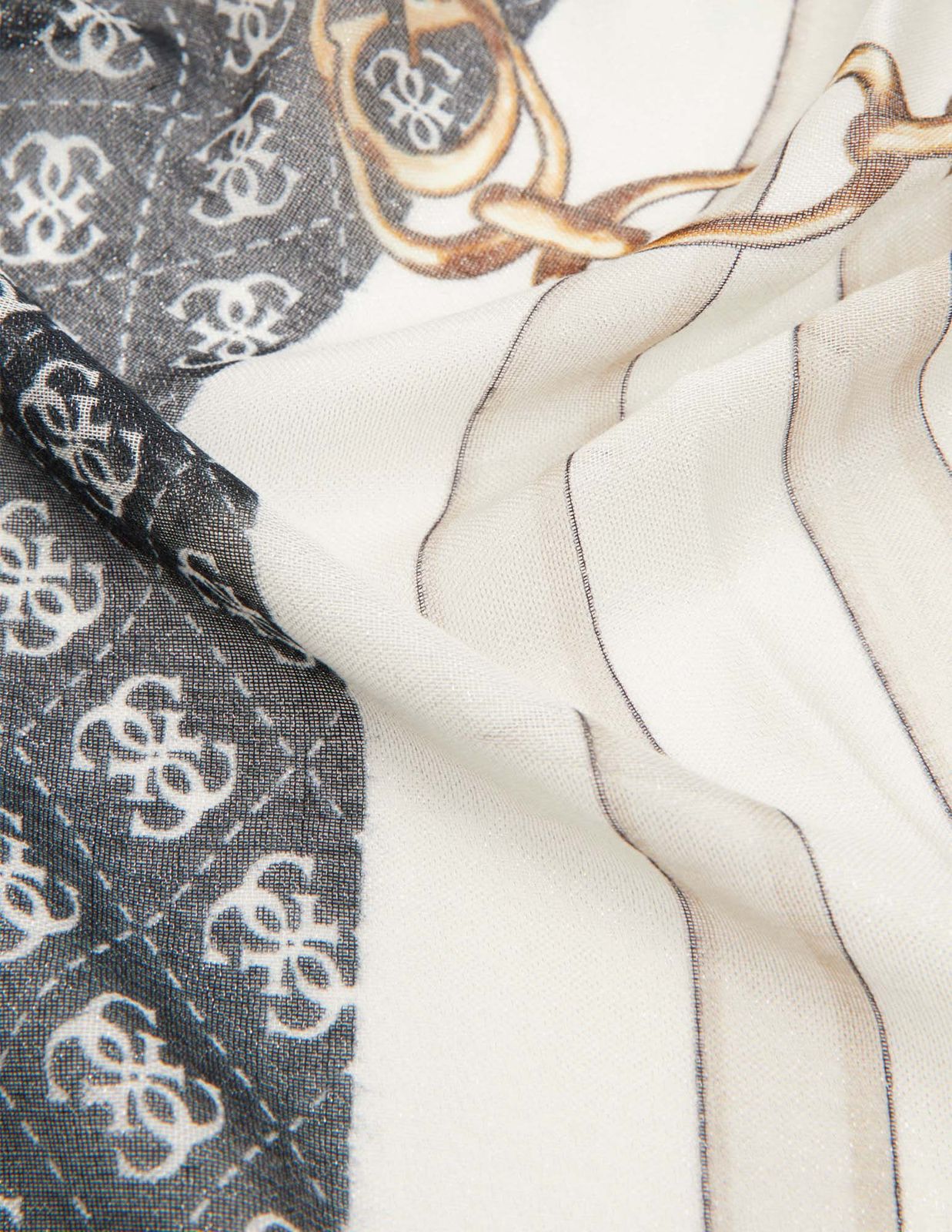 GUESS Scarf 90x180 Black GUESS Scarf 90x180 Black