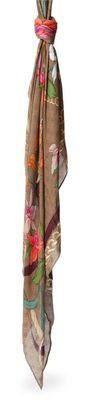 GUESS Kefiah Scarf 130X130 Brown