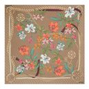 GUESS Kefiah Scarf 130X130 Brown