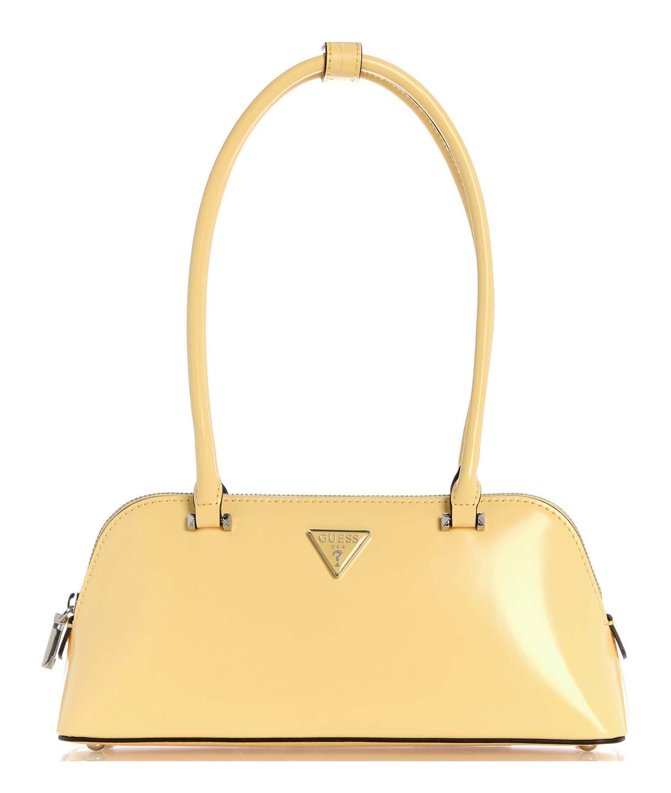 GUESS Arnela Shoulder Satchel Bag Yellow GUESS Arnela Shoulder Satchel Bag Yellow