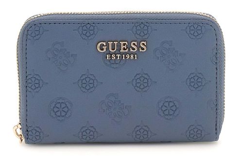 GUESS Phoebe SLG Medium Zip Around Wallet M Slate Logo