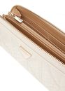 GUESS Aldina SLG Zip Around Wallet L Cream White